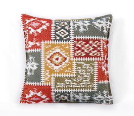 Aberto Design Cojín Multicolor 50 x 50 cm